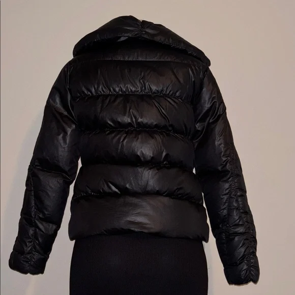 Nicole Miller Black Quilted Jacket size S - Picture 4 of 6